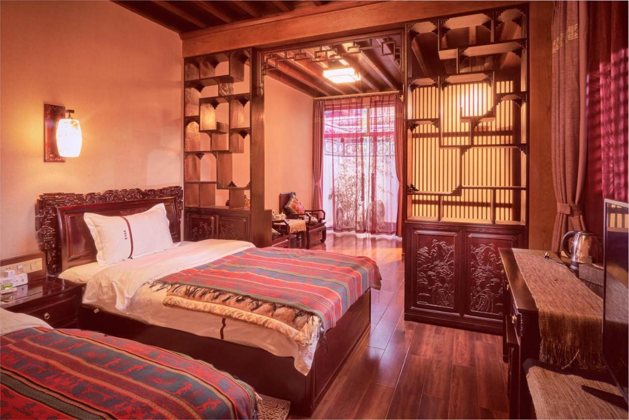 Shaxi Aoding Courtyard Bed & Breakfast Jianchuan Exterior foto